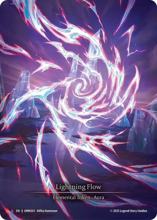 Image for Lightning Flow (C) (OMN203) (Omens of the Third Age) (OMN) - Flesh and Blood TCG