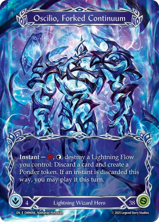 Image for Oscilio, Forked Continuum (Marvel) (OMN094) (Omens of the Third Age) (OMN) - Flesh and Blood TCG