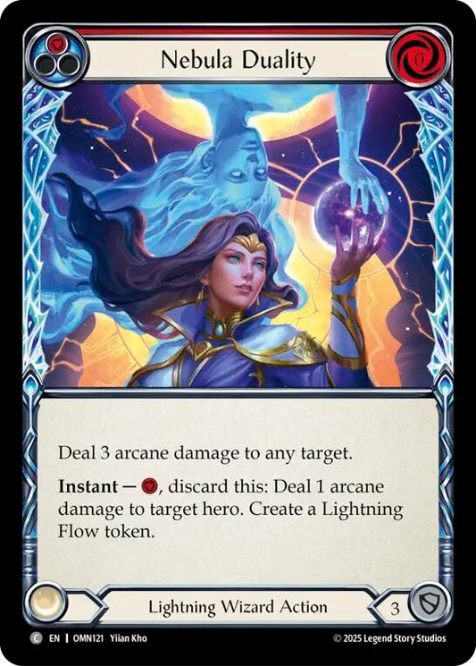 Image for Nebula Duality (Red) (OMN121) (Omens of the Third Age) (OMN) - Flesh and Blood TCG