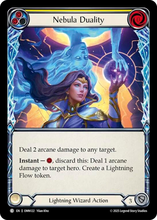 Image for Nebula Duality (Yellow) (OMN122) (Omens of the Third Age) (OMN) - Flesh and Blood TCG