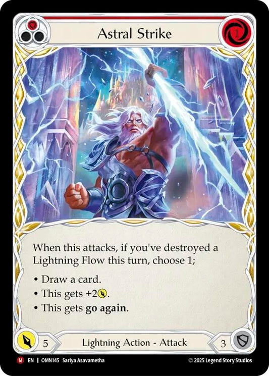 Image for Astral Strike (OMN145) (Omens of the Third Age) (OMN) - Flesh and Blood TCG