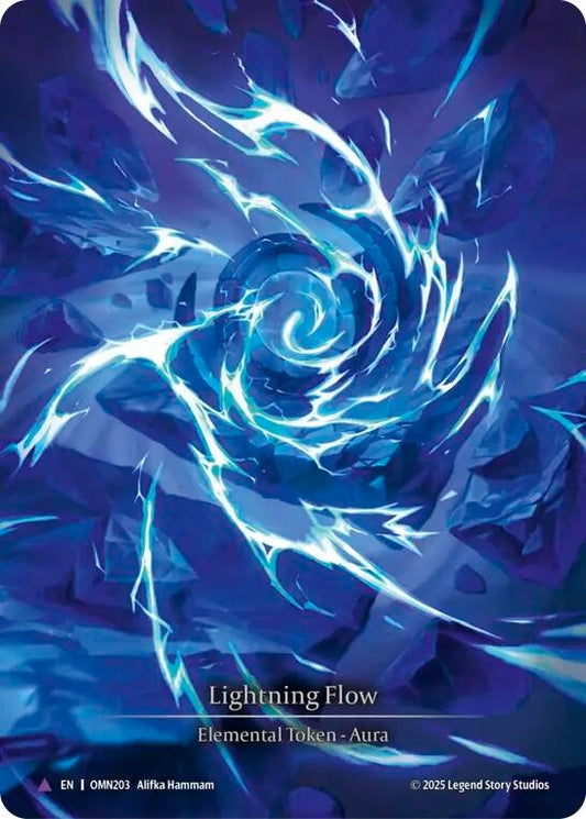 Image for Lightning Flow (B) (OMN203) (Omens of the Third Age) (OMN) - Flesh and Blood TCG