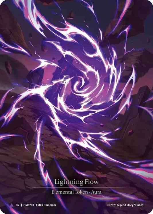 Image for Lightning Flow (A) (OMN203) (Omens of the Third Age) (OMN) - Flesh and Blood TCG
