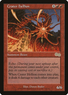 Image for Crater Hellion (179) (Urza's Saga) - Magic: The Gathering