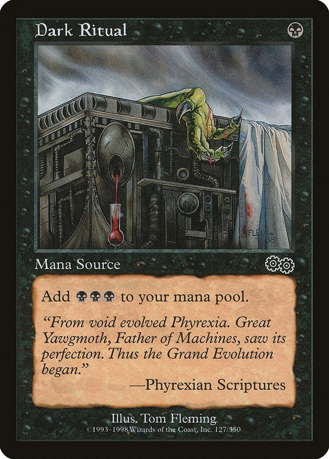 Image for Dark Ritual (127) (Urza's Saga) - Magic: The Gathering