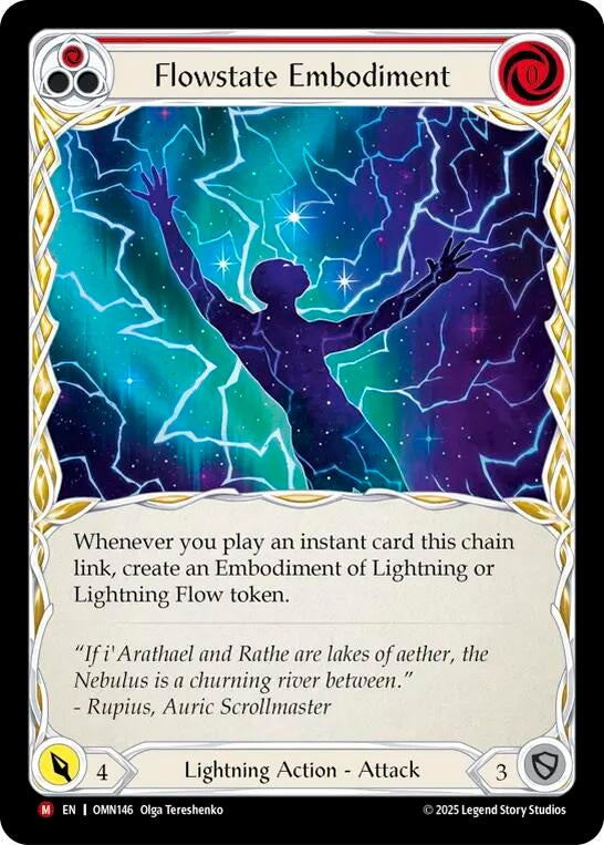Image for Flowstate Embodiment (OMN146) (Omens of the Third Age) (OMN) - Flesh and Blood TCG