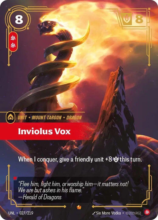 Inviolus Vox (027/219) (Unleashed)