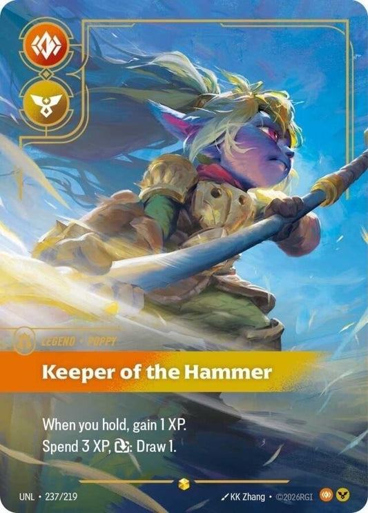Poppy - Keeper of the Hammer (Overnumbered) (237/219) (Unleashed)