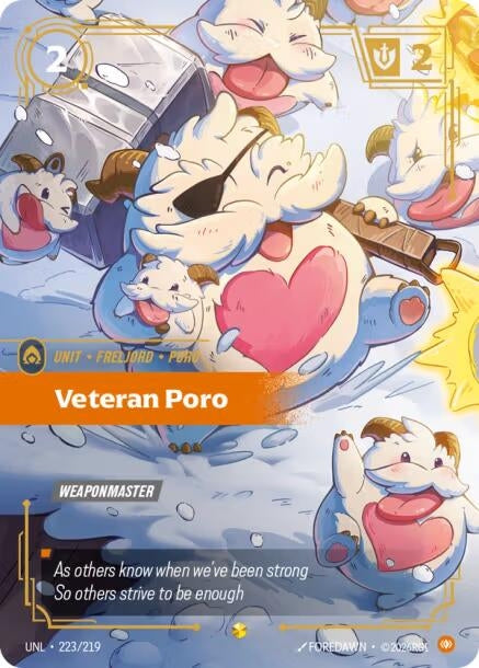 Veteran Poro (Overnumbered) (223/219) (Unleashed)