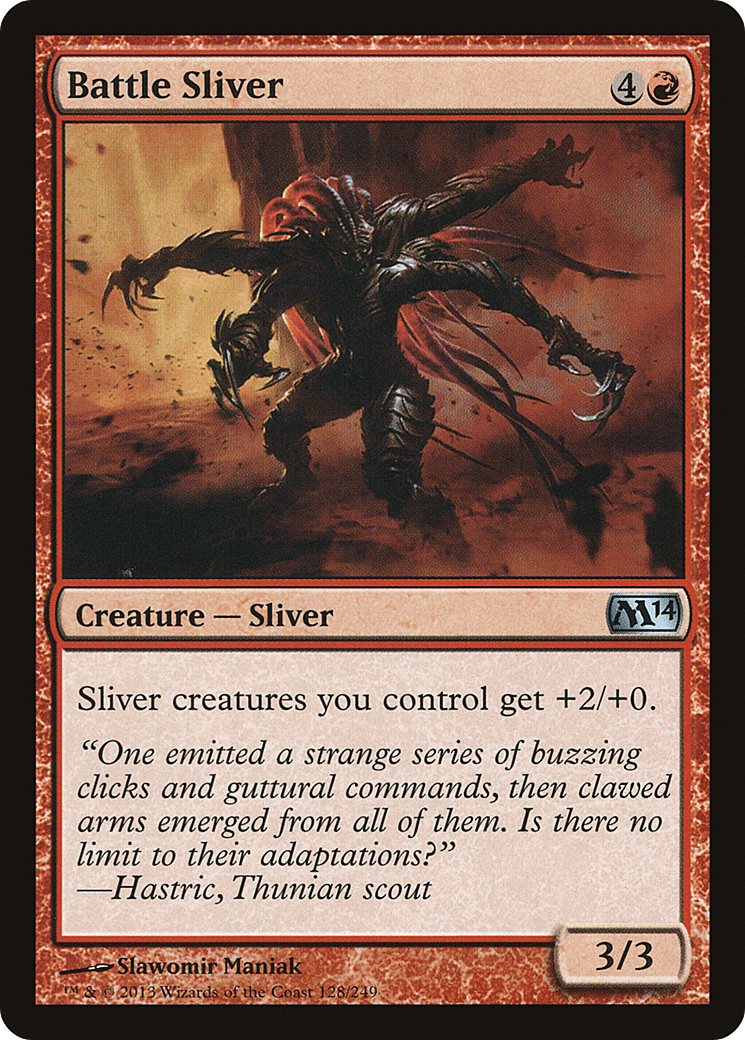 Battle Sliver (128) (M14)
