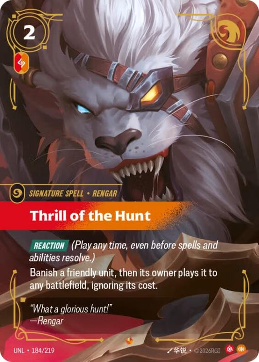 Thrill of the Hunt (184/219) (Unleashed)