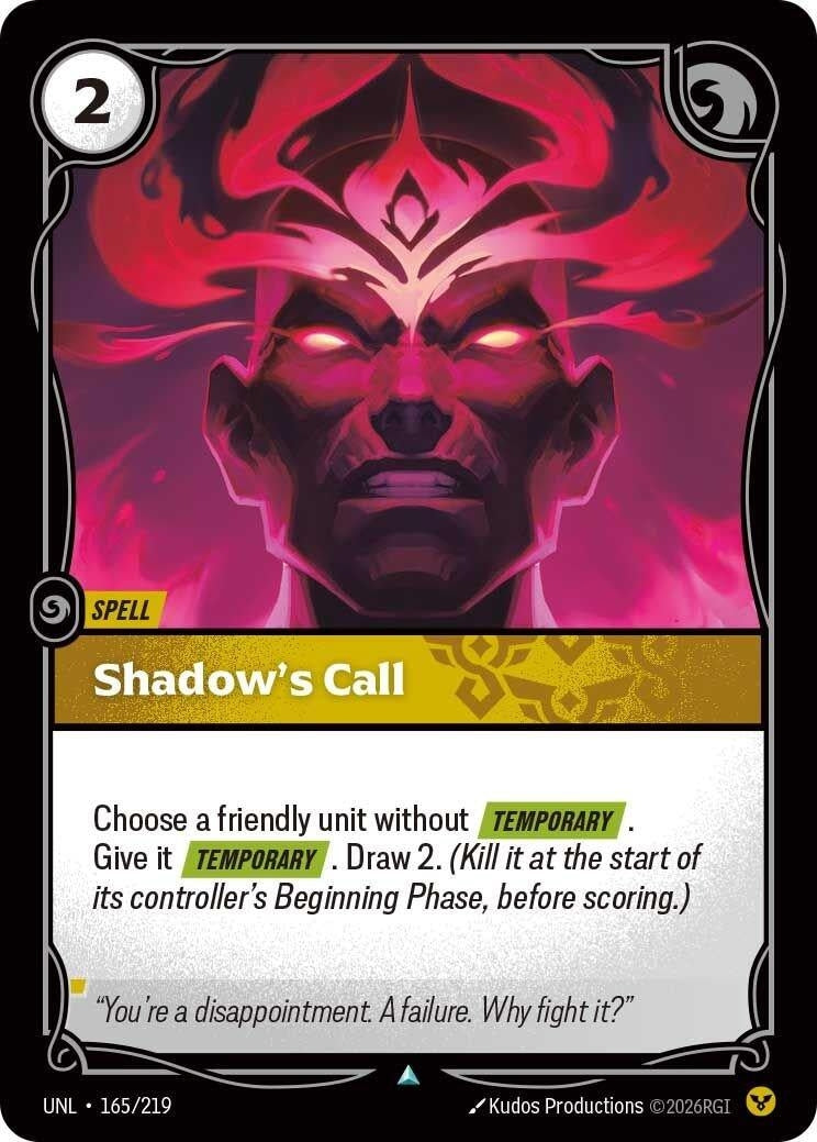 Shadow's Call (165/219) (Unleashed)