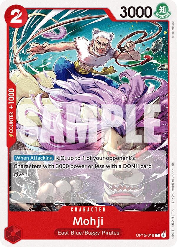 Mohji (OP15-018) (Adventure on Kami's Island)