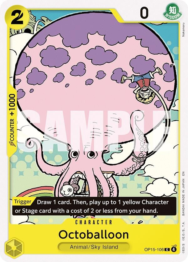 Octoballoon (OP15-106) (Adventure on Kami's Island)