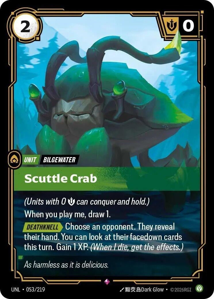 Scuttle Crab (053/219) (Unleashed)