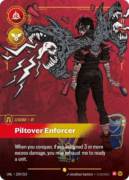 Vi - Piltover Enforcer (Overnumbered) (229/219) (Unleashed)