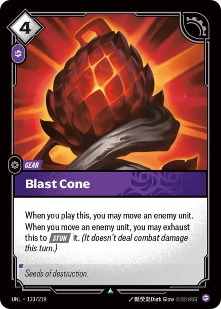 Blast Cone (133/219) (Unleashed)