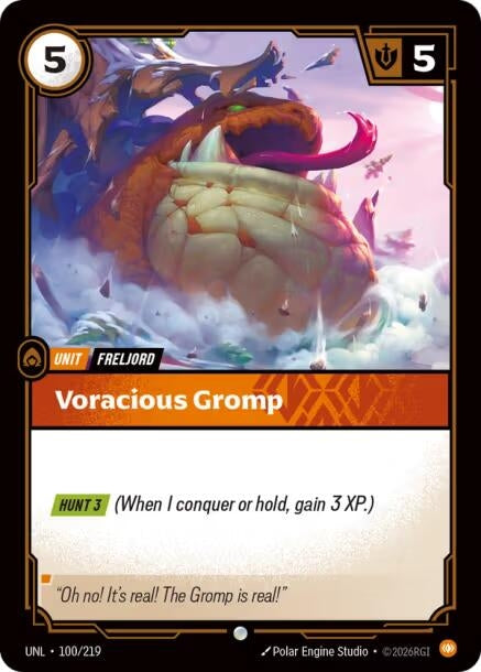 Voracious Gromp (100/219) (Unleashed)
