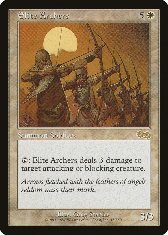 Image for Elite Archers (13) (Urza's Saga) - Magic: The Gathering