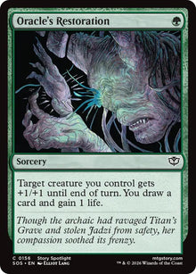 Image for Oracle's Restoration (156) (Secrets of Strixhaven) - Magic: The Gathering