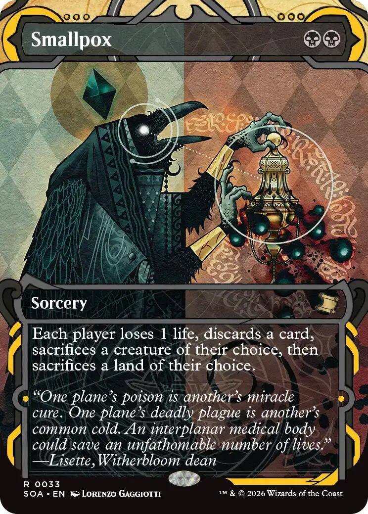 Image for Smallpox (33) (Secrets of Strixhaven: Mystical Archive) - Magic: The Gathering