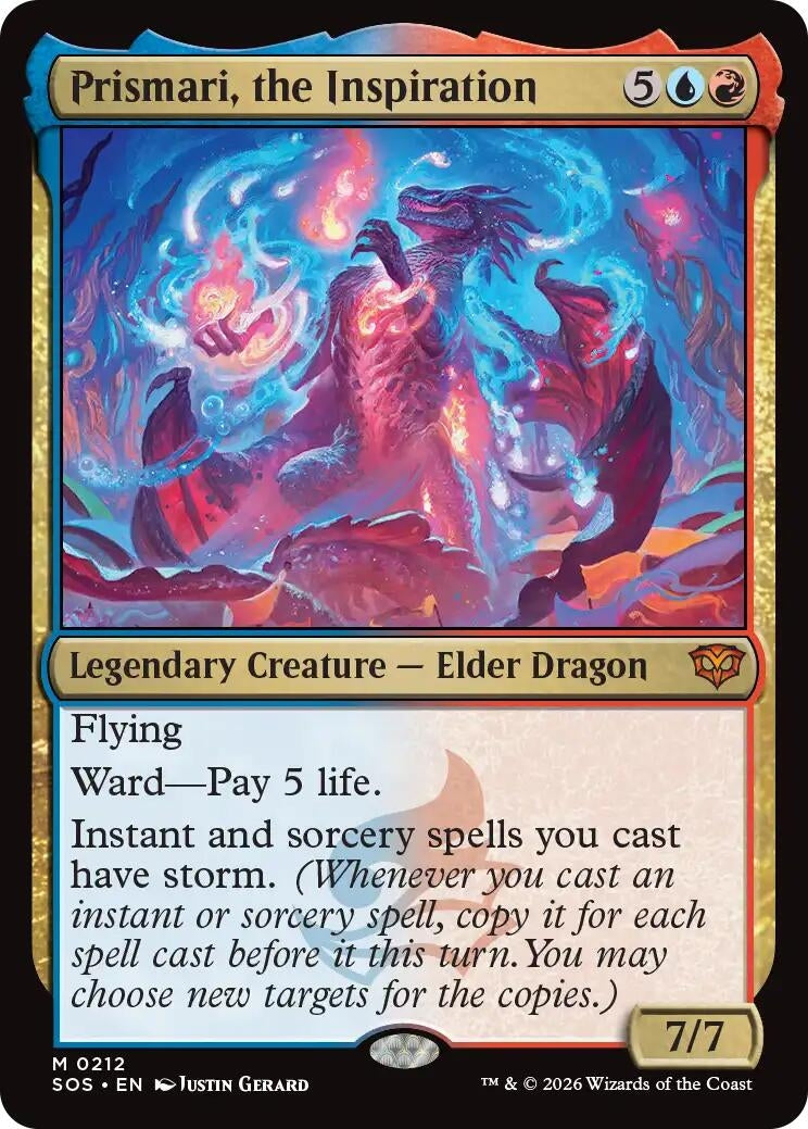 Image for Prismari, the Inspiration (212) (Secrets of Strixhaven) - Magic: The Gathering