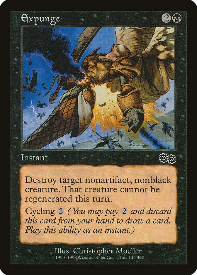Image for Expunge (135) (Urza's Saga) - Magic: The Gathering