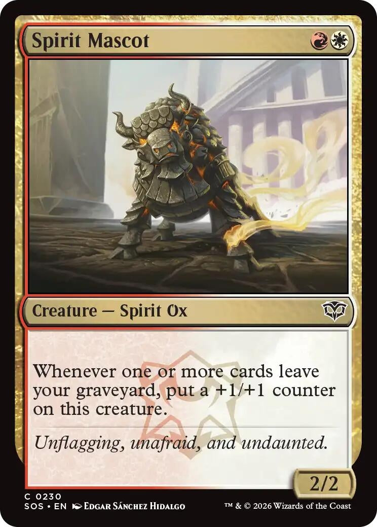 Image for Spirit Mascot (230) (Secrets of Strixhaven) - Magic: The Gathering