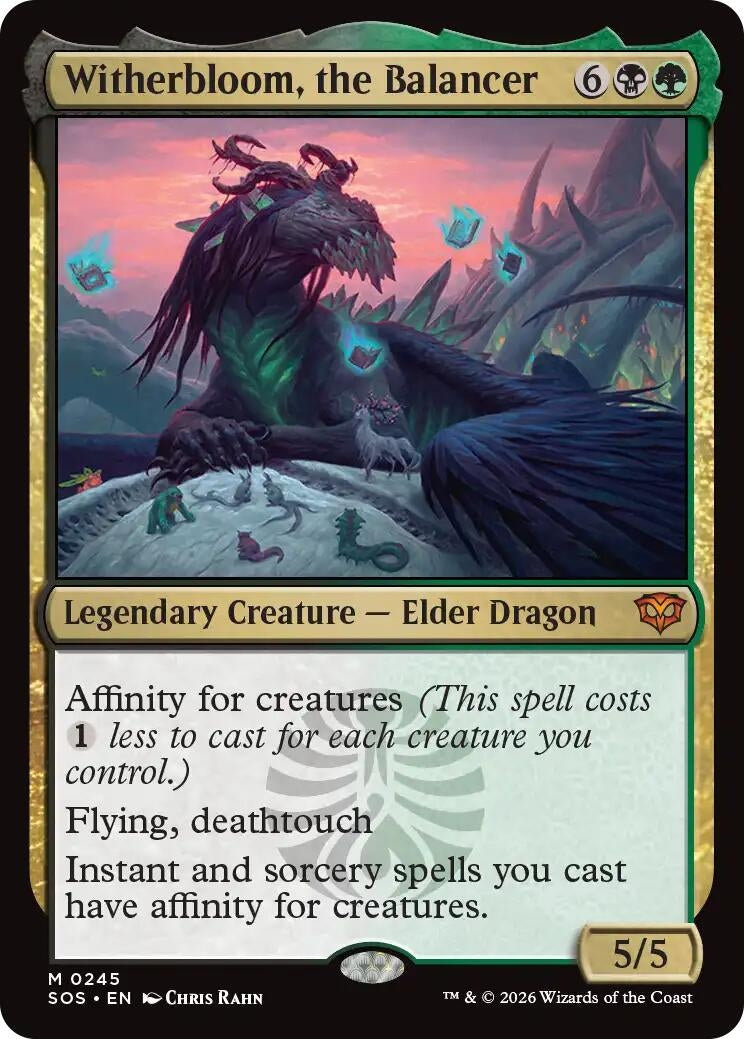 Image for Witherbloom, the Balancer (245) (Secrets of Strixhaven) - Magic: The Gathering