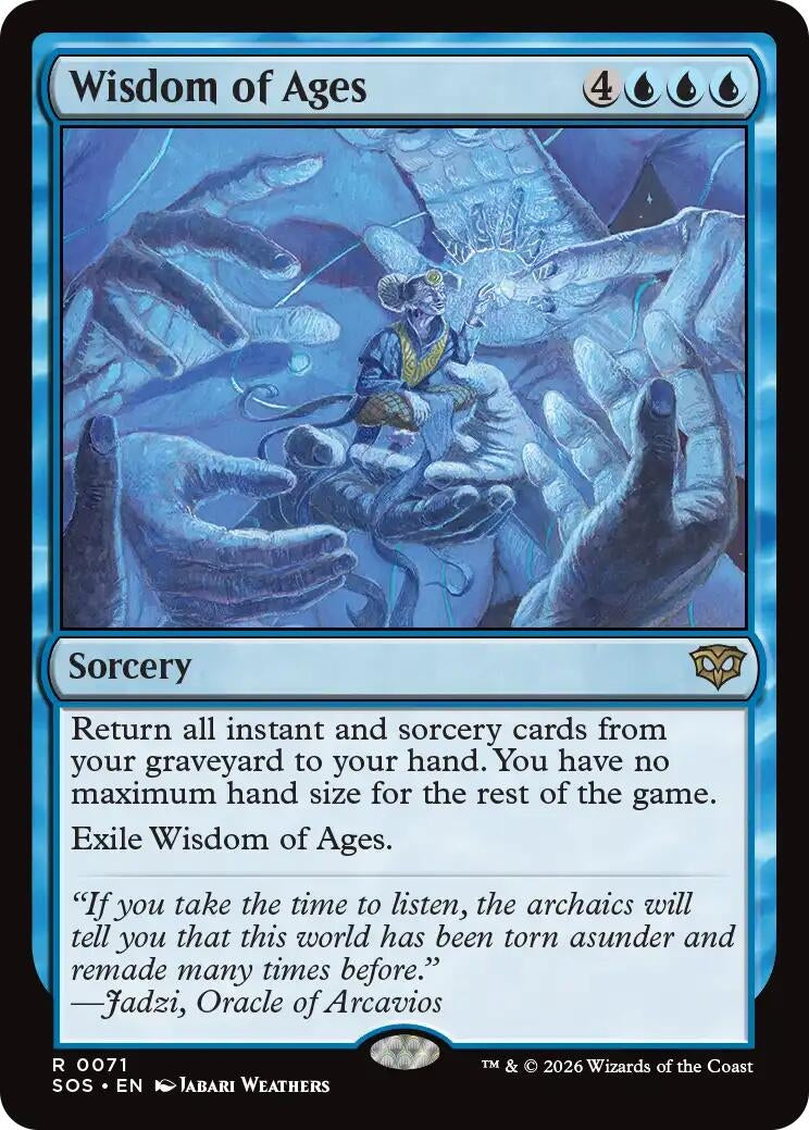 Image for Wisdom of Ages (71) (Secrets of Strixhaven) - Magic: The Gathering