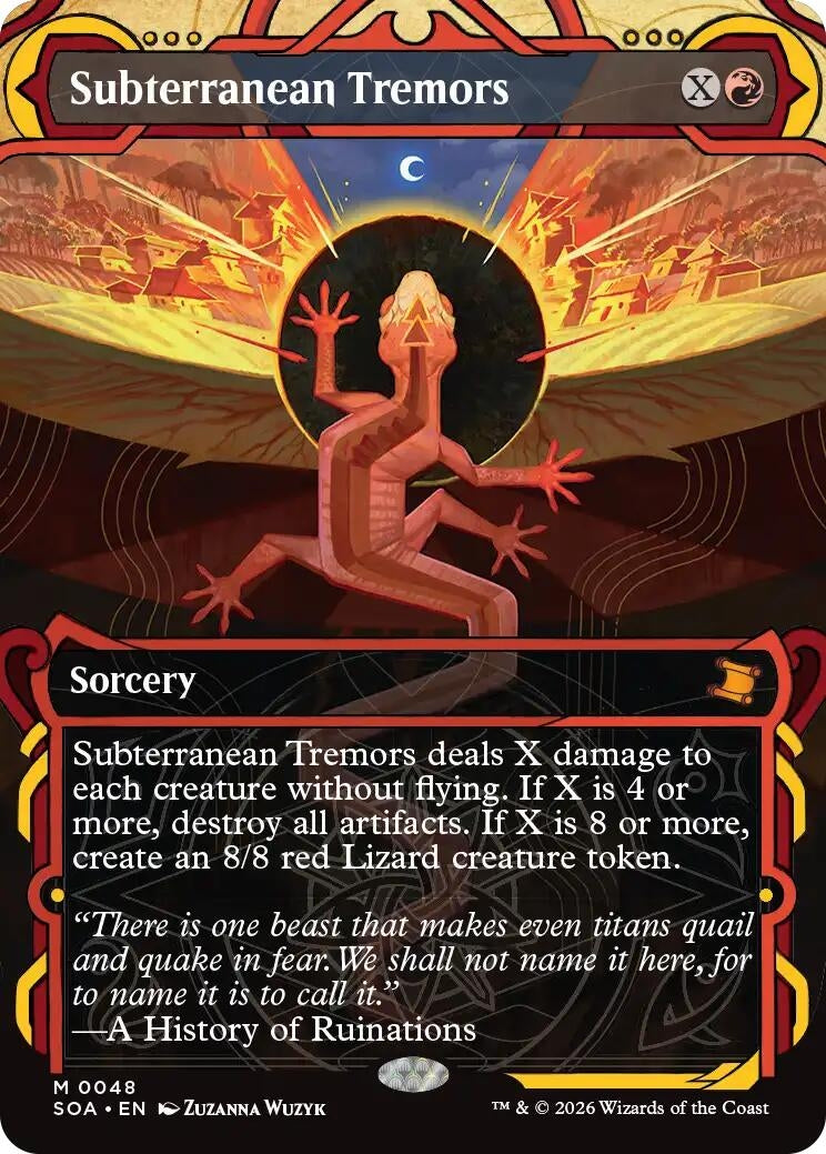 Image for Subterranean Tremors (48) (Secrets of Strixhaven: Mystical Archive) - Magic: The Gathering