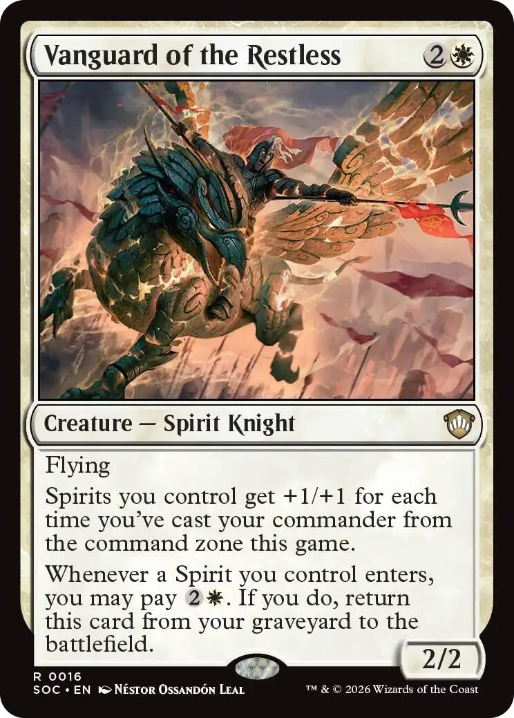 Image for Vanguard of the Restless (16) (Secrets of Strixhaven) - Magic: The Gathering