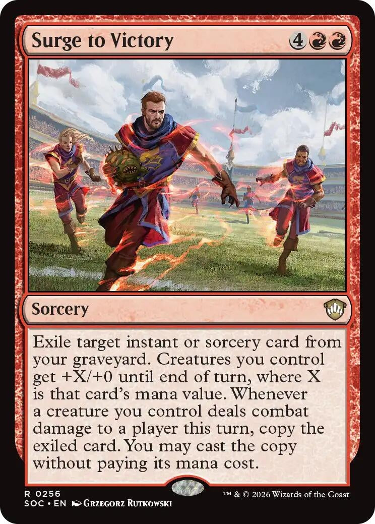 Image for Surge to Victory (256) (Secrets of Strixhaven) - Magic: The Gathering
