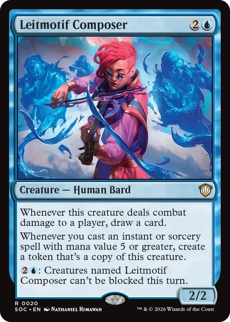 Image for Leitmotif Composer (20) (Secrets of Strixhaven) - Magic: The Gathering