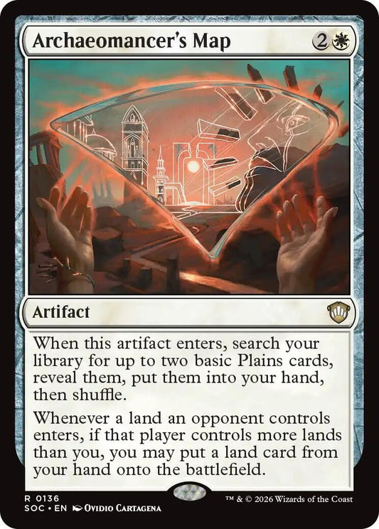 Image for Archaeomancer's Map (136) (Secrets of Strixhaven) - Magic: The Gathering