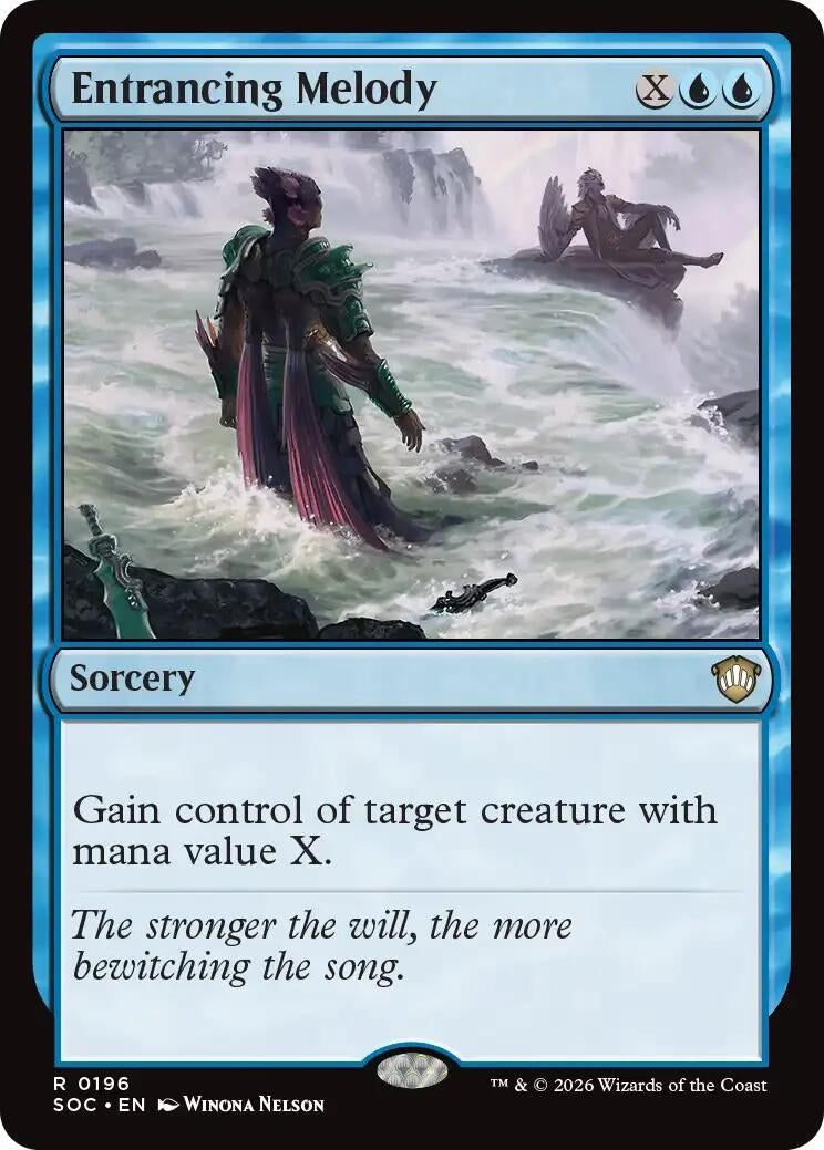 Image for Entrancing Melody (196) (Secrets of Strixhaven) - Magic: The Gathering