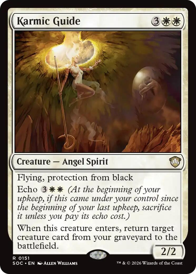 Image for Karmic Guide (151) (Secrets of Strixhaven) - Magic: The Gathering