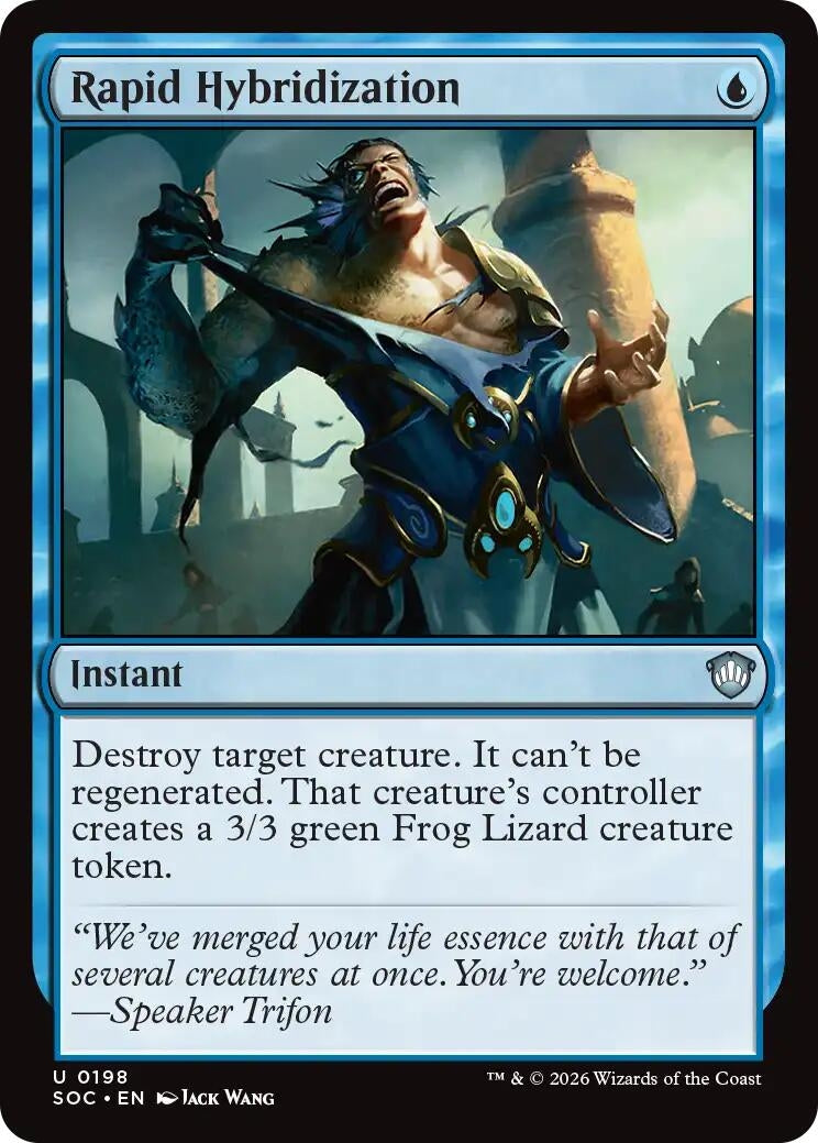 Image for Rapid Hybridization (198) (Secrets of Strixhaven) - Magic: The Gathering