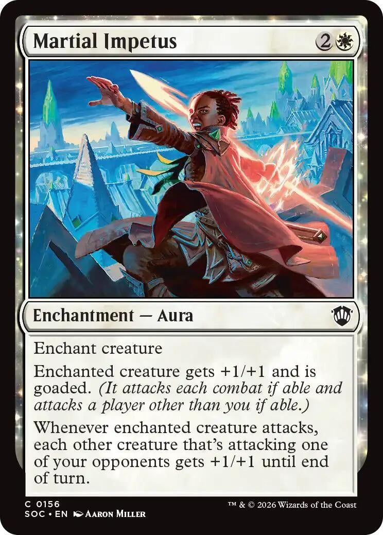 Image for Martial Impetus (156) (Secrets of Strixhaven) - Magic: The Gathering