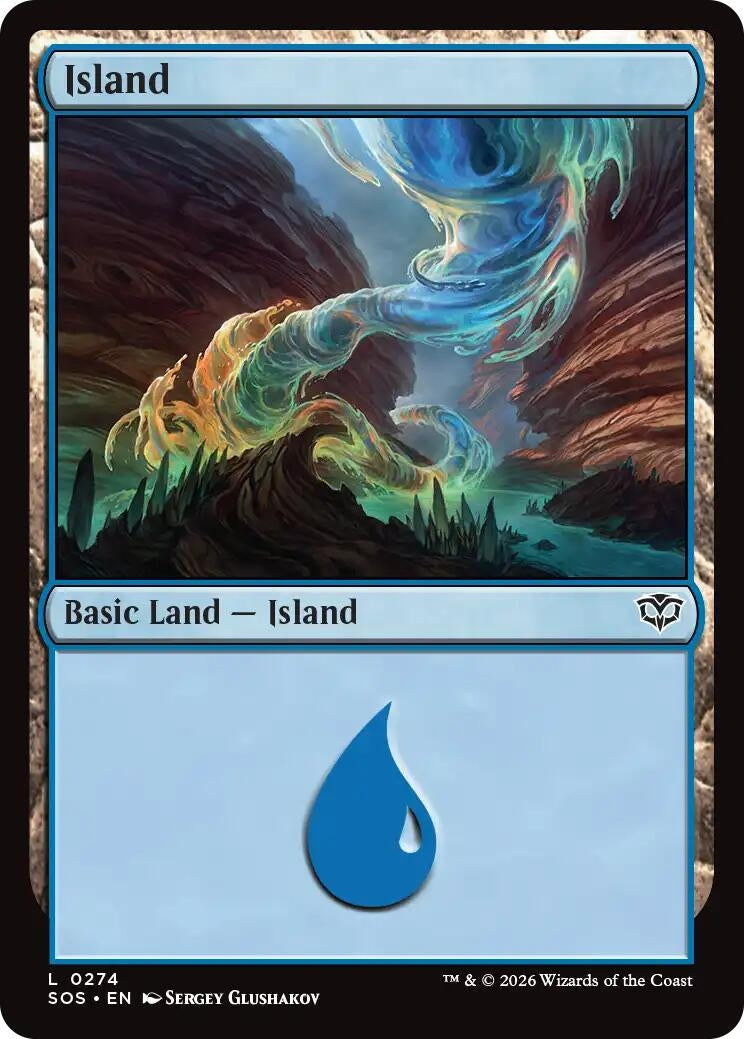 Image for Island (0274) (274) (Secrets of Strixhaven) - Magic: The Gathering