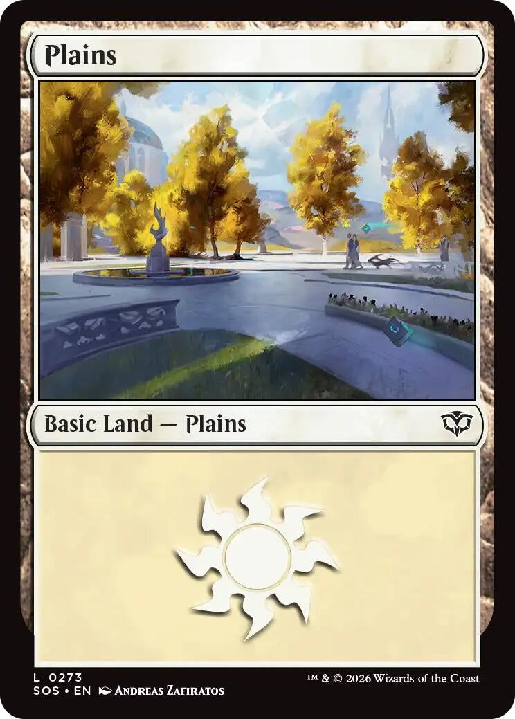 Plains (0273) (273) (Secrets of Strixhaven)