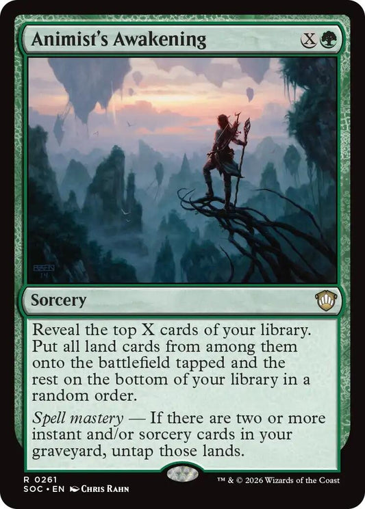 Image for Animist's Awakening (261) (Secrets of Strixhaven) - Magic: The Gathering