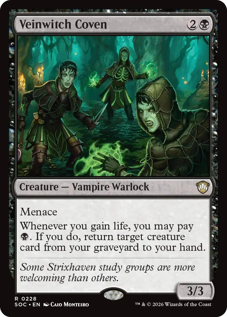 Image for Veinwitch Coven (228) (Secrets of Strixhaven) - Magic: The Gathering