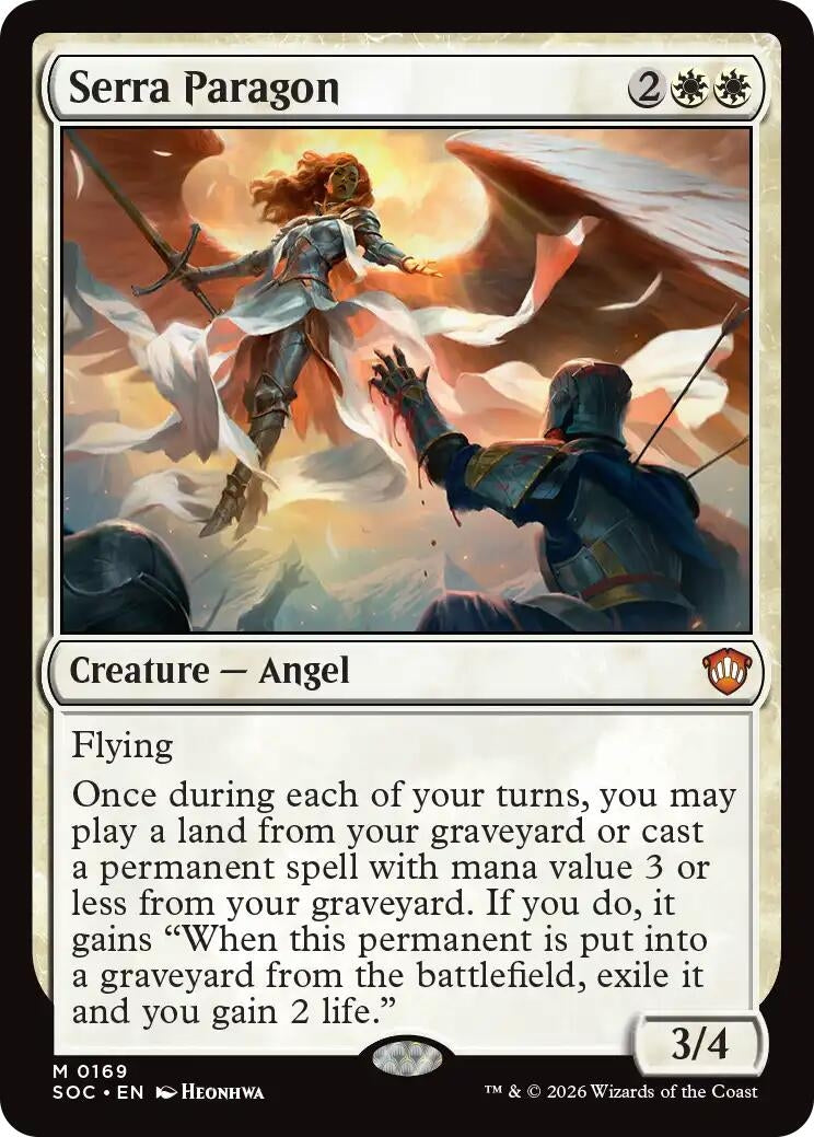 Image for Serra Paragon (169) (Secrets of Strixhaven) - Magic: The Gathering