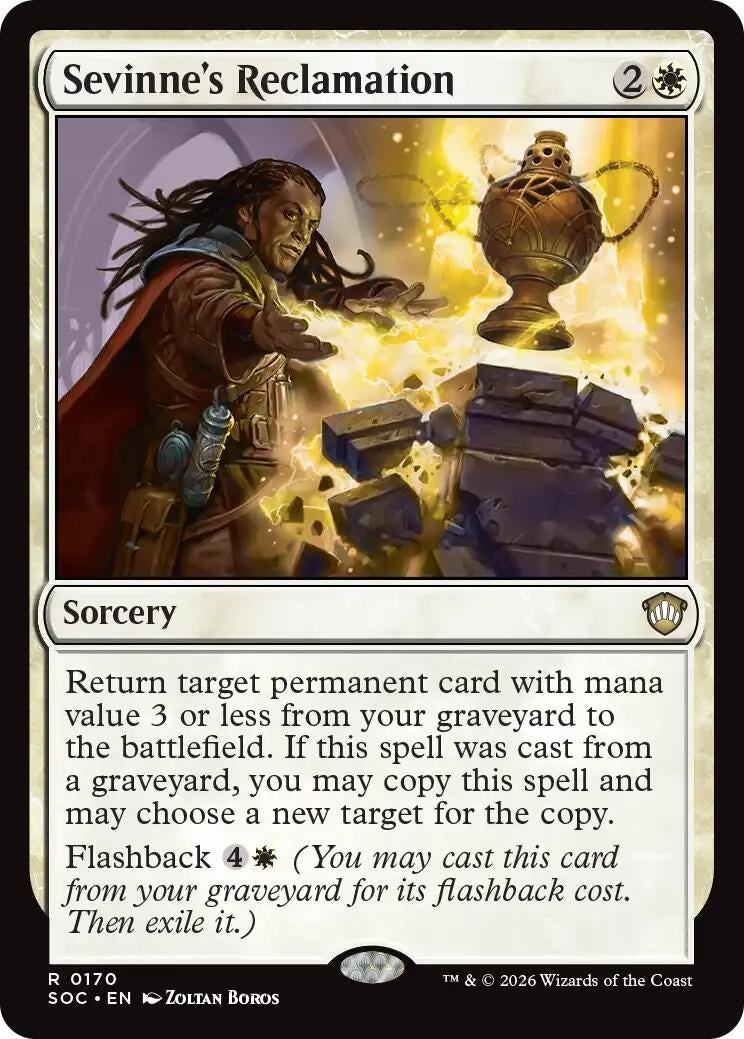 Image for Sevinne's Reclamation (170) (Secrets of Strixhaven) - Magic: The Gathering