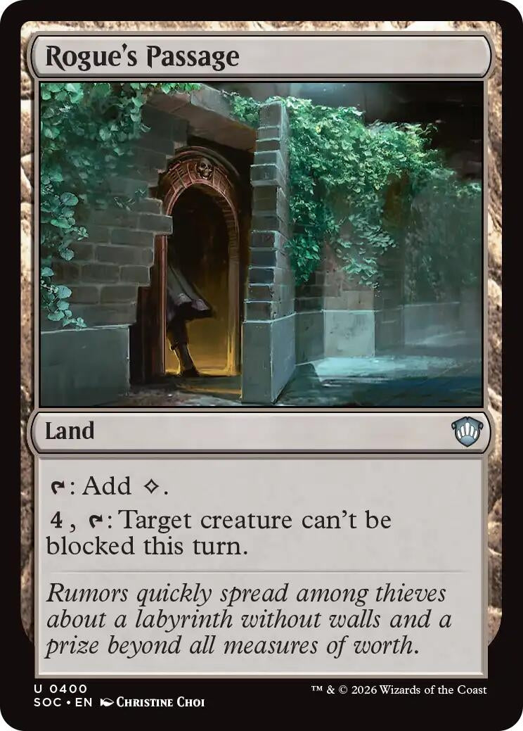 Image for Rogue's Passage (400) (Secrets of Strixhaven) - Magic: The Gathering