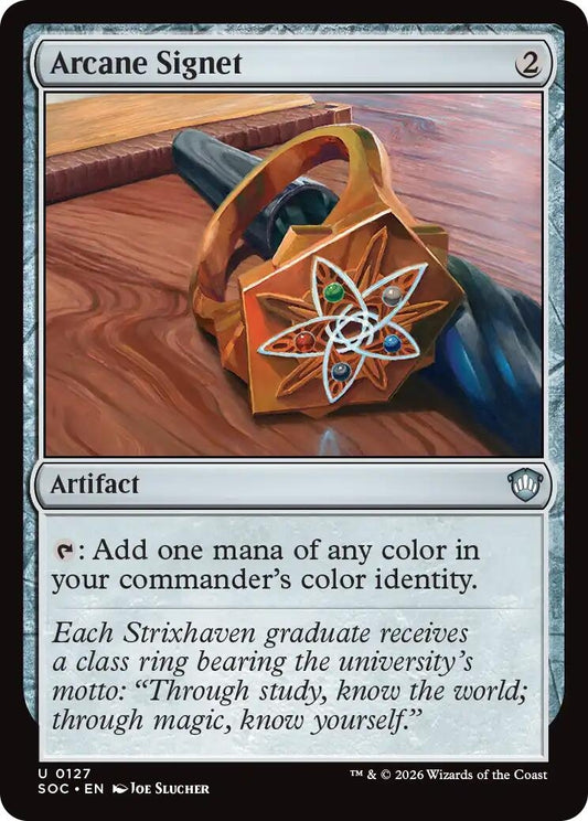 Image for Arcane Signet (127) (Secrets of Strixhaven) - Magic: The Gathering