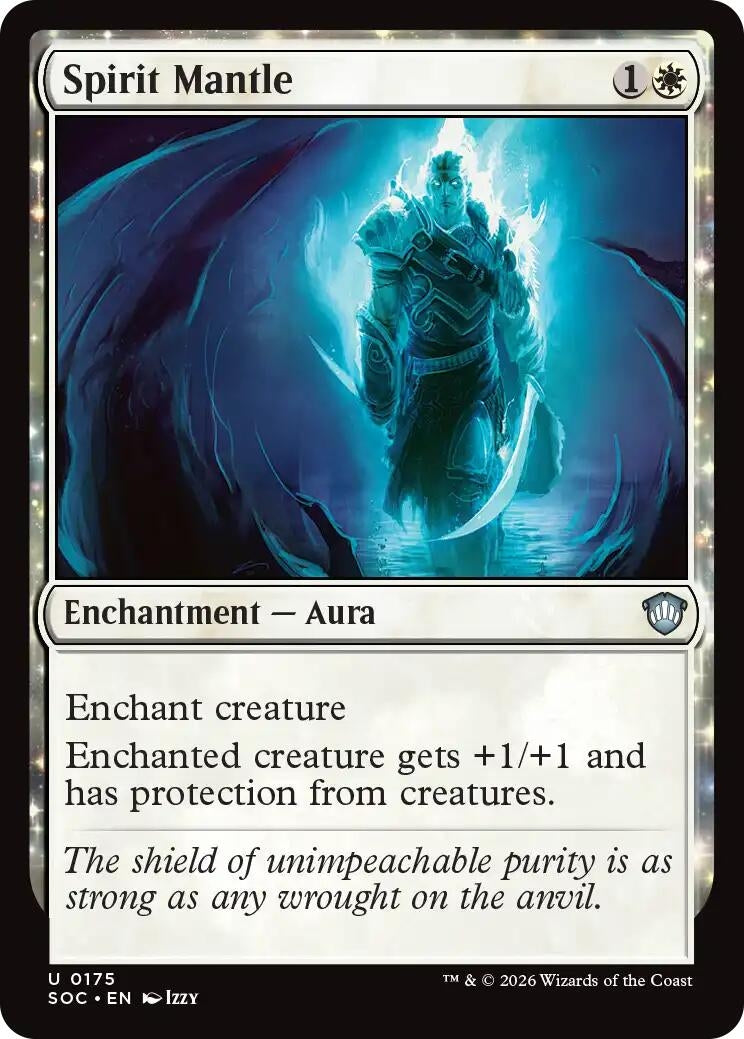 Image for Spirit Mantle (175) (Secrets of Strixhaven) - Magic: The Gathering