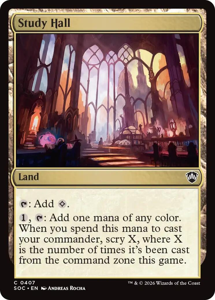 Image for Study Hall (407) (Secrets of Strixhaven) - Magic: The Gathering