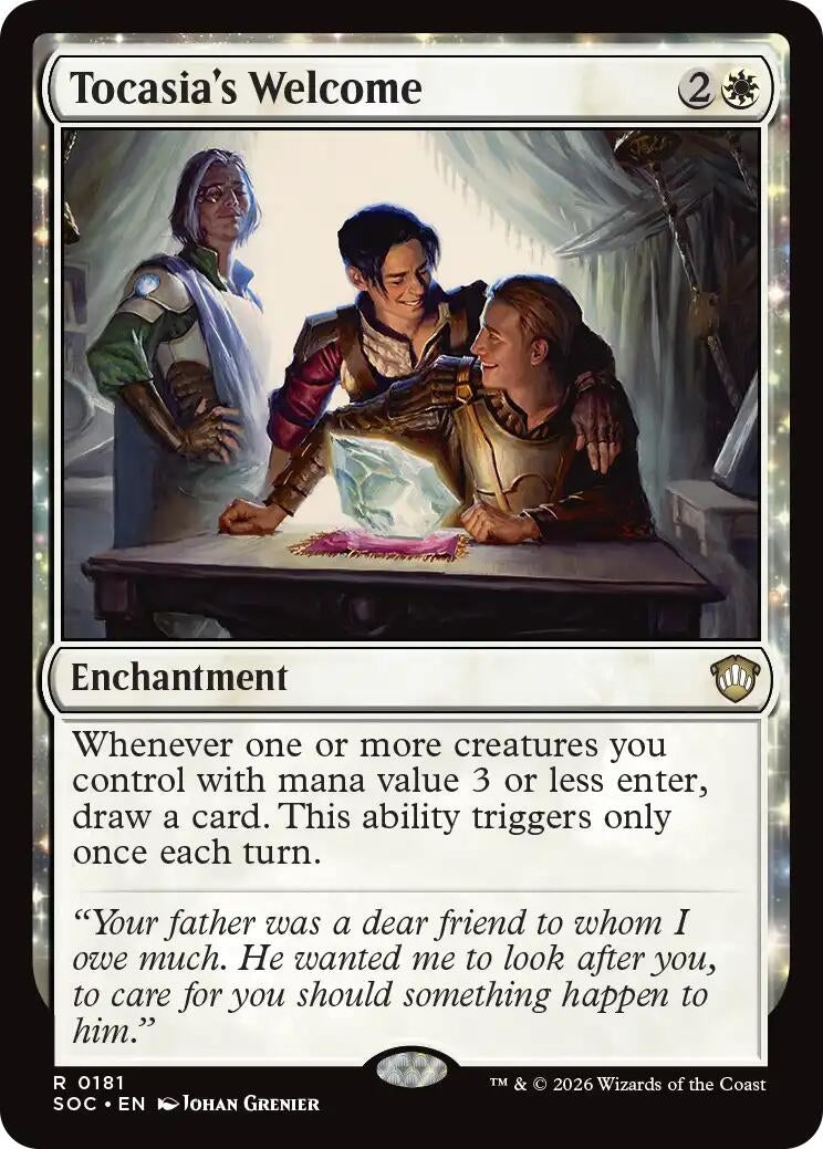 Image for Tocasia's Welcome (181) (Secrets of Strixhaven) - Magic: The Gathering